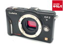 【中古】 【難あり品】 パナソニック LUMIX DMC-GF2-K ボディ ブラック 【ミラーレス一眼】