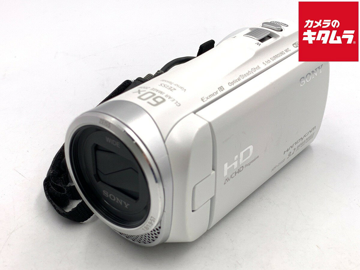 【中古】 【良品】 ソニー デジタルHDビデオカメラレコーダー HDR-CX485 WC ホワイト 【デジタルビデオカメラ】 【6ヶ月保証】