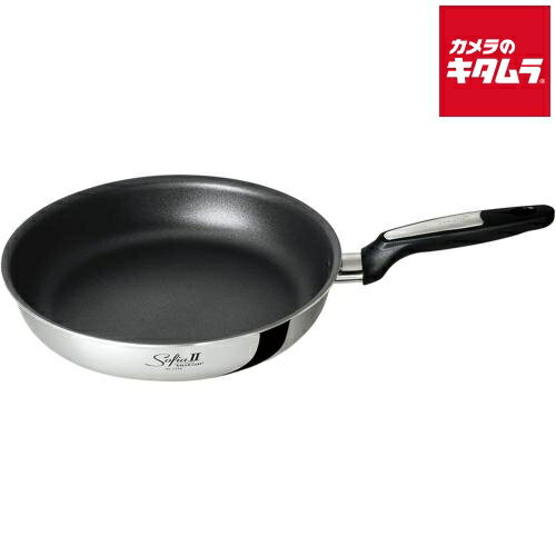 ビタクラフト ソフィアII フライパン 28cm ブラック ガス火・IH対応 NO.1748