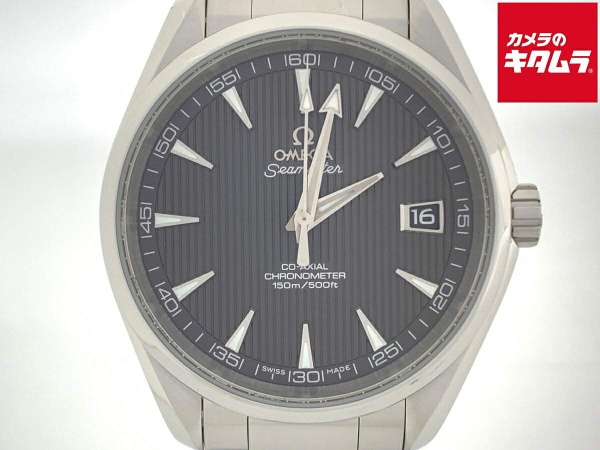 【中古】 【良品】 オメガ(OMEGA) シーマスター アクアテラ グレー 231.10.42.21.06.001 ステンレススティール 【1年保証】