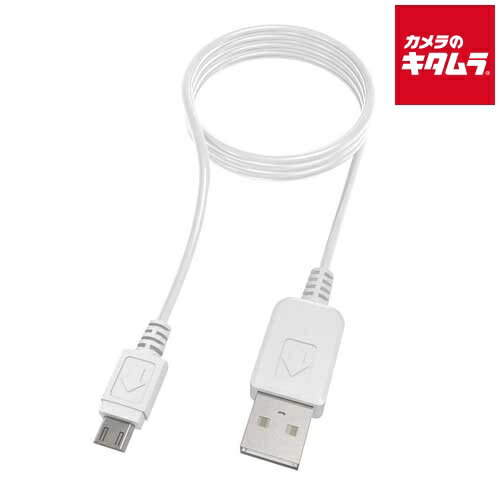 多摩電子 TH19SCW microUSBケーブル充電専用 ホワイト 多摩電子 TH19SCW microUSBケーブル充電専用 ホワイト