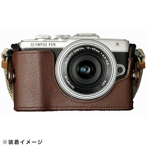 オリンパス CS-45B BRW 本革ボディージャケット ブラウン 《納期約1－2週間》