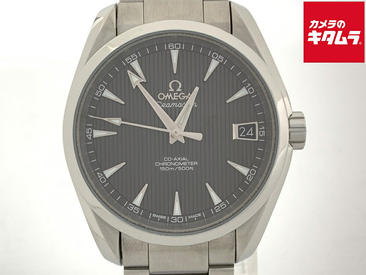 【中古】 【良品】 オメガ(OMEGA) シーマスター アクアテラ グレー 231.10.39.21.06.001 ステンレススティール 【1年保証】