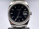 【中古】 【良品】 ロレックス(ROLEX) オイスターパーペチュアル デイト ブラック 11520 ...