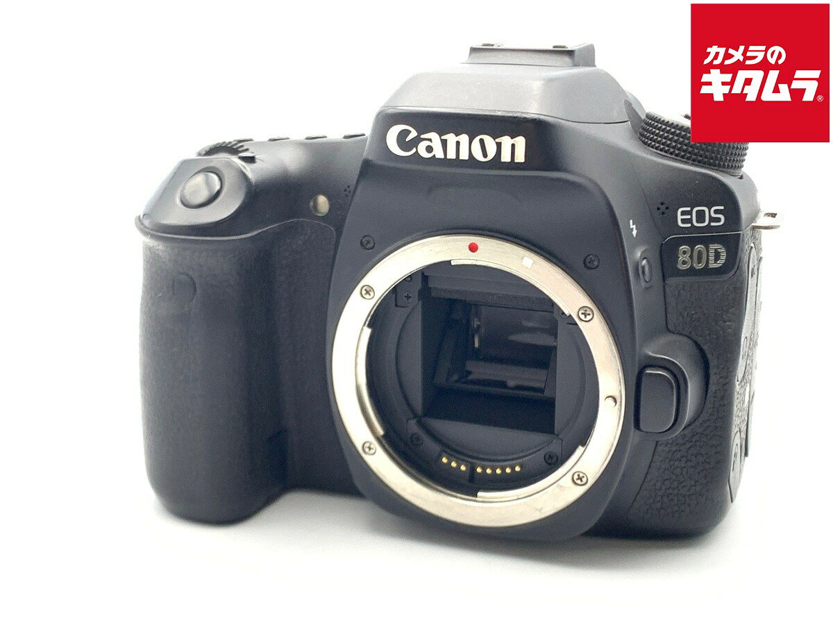【中古】 【並品】 キヤノン EOS 80D ボディ 【デジタル一眼レフ】 【6ヶ月保証】
