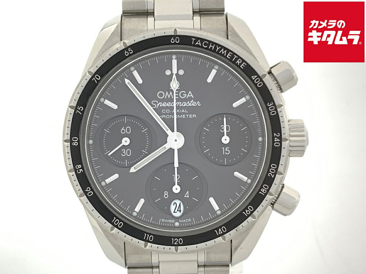 【中古】 【良品】 オメガ(OMEGA) スピードマスター 38 グレー 324.30.38.50.06.001 ステンレススティール 【1年保証】
