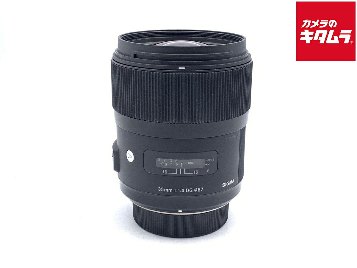 SIGMA - 【中古】 【良品】 シグマ 35mm F1.4 DG HSM Art ニコン用 【交換レンズ】 【6ヶ月保証】