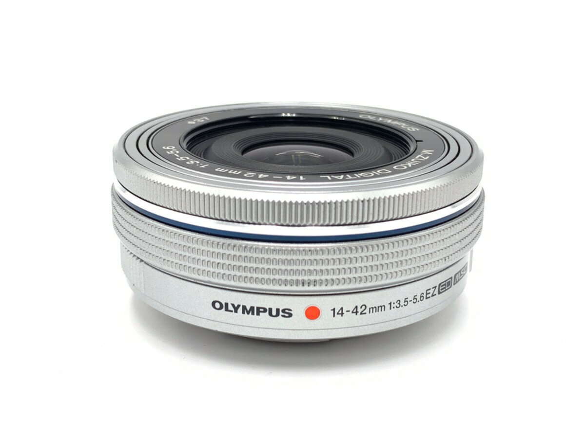 【中古】 【並品】 オリンパス M.ZUIKO DIGITAL ED 14-42mm F3.5-5.6 EZ シルバー 【交換レンズ】 【6ヶ月保証】