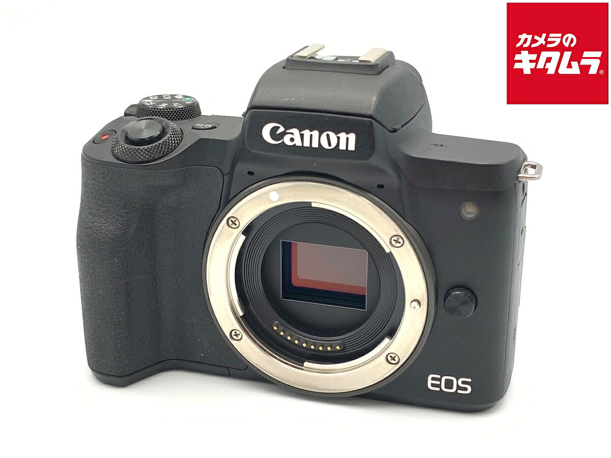 【中古】 【並品】 キヤノン EOS Kiss M ボディ ブラック 【ミラーレス一眼】