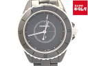 【中古】 【良品】 シャネル J12 ブラック H6346 セラミック 【1年保証】