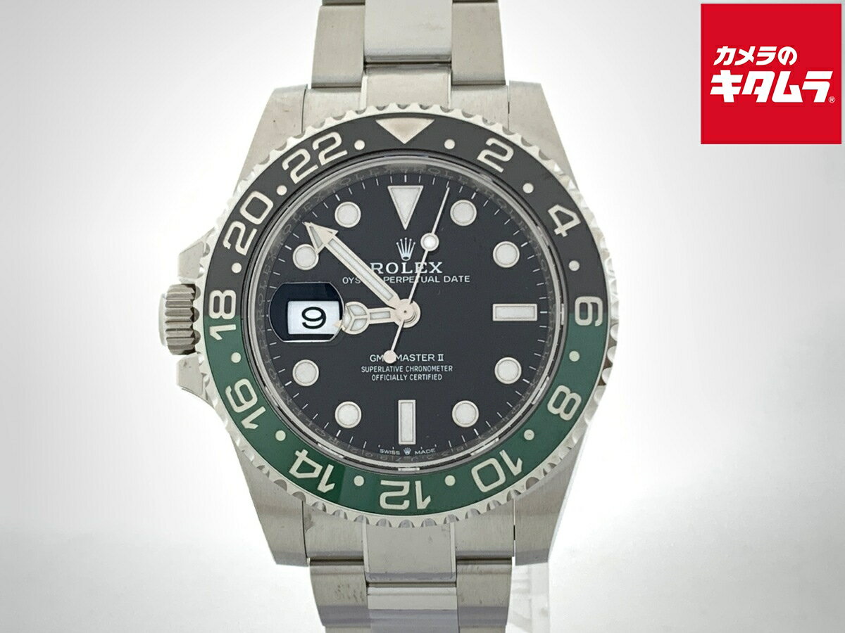 【中古】 【新品同様】 ロレックス(ROLEX) GMTマスターII ブラック 126720VTNR ...