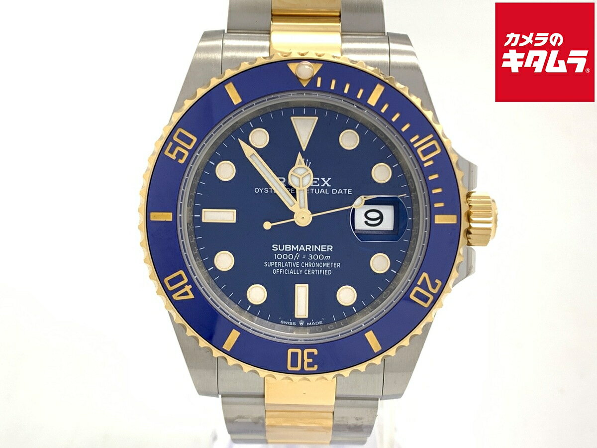 【中古】 【新品同様】 ロレックス(ROLEX) サブマリーナー デイト ブルー 126613LB...