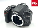【中古】 【並品】 ニコン D3200 ボディ ブラック 【デジタル一眼レフ】(2)