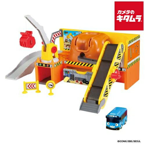 バンダイ ちびっこバス タヨ 力持ち工事現場プレイセットのサムネイル