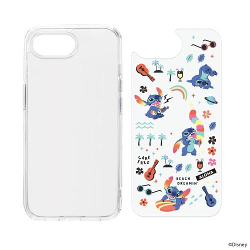PGA PG-D25KPT03STI クリアハイブリッドケース スティッチ（iPhone16e用） 《納期未定》