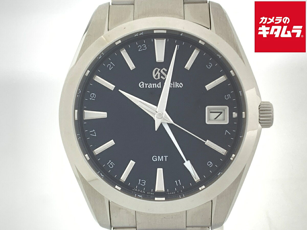【中古】 【美品】 グランドセイコー クォーツ ヘリテージコレクション ネイビー [ブルー系] SBGN031/9F86-0AF0 ステンレススティール 【1年保証】