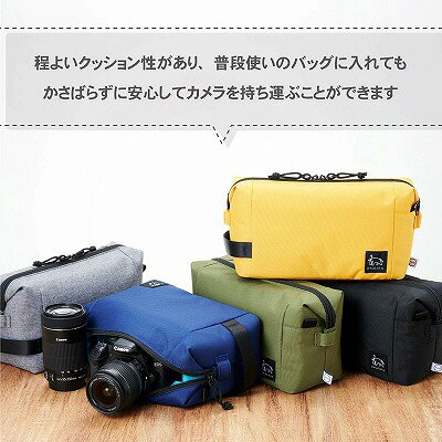 カメラのキタムラのハクバ Chululu（チュルル）SCH-REIPLNV レニュー インナーポーチ L ネイビー｜アングル3