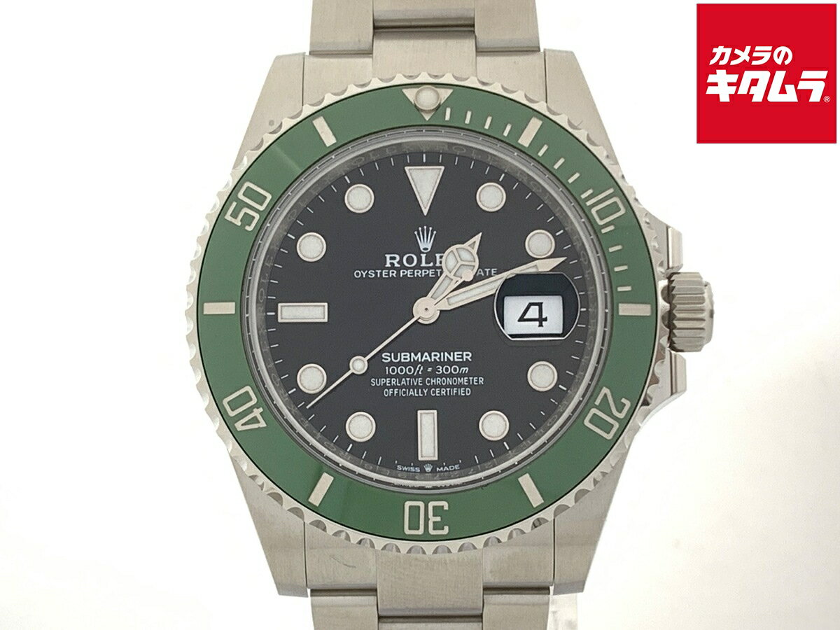 【中古】 【新品同様】 ロレックス(ROLEX) サブマリーナー デイト ブラック 126610LV ステンレス グリーンベゼル 【1年保証】