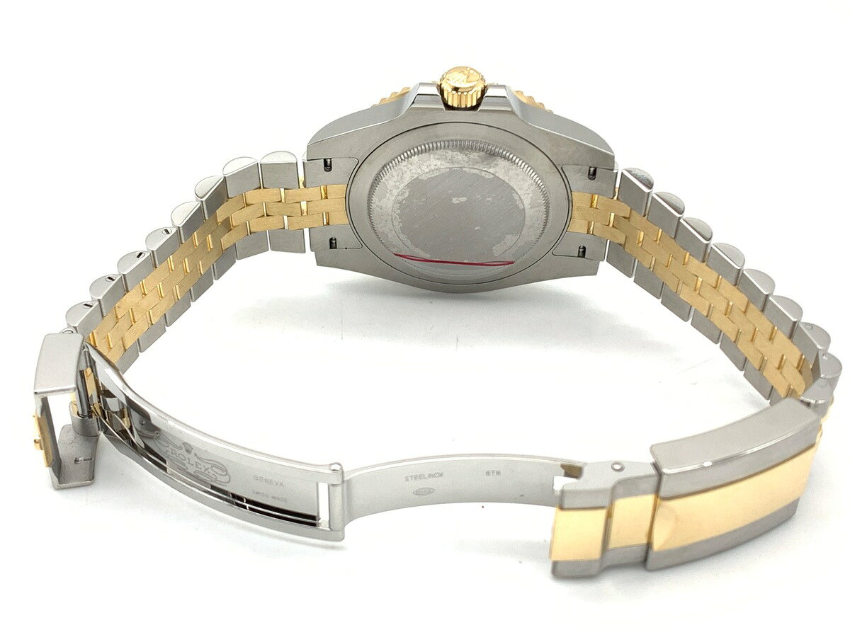 【中古】 【新品同様】 ロレックス(ROLEX) GMTマスターII ブラック 126713GRNR ステンレス/イエローゴールド JB 【1年保証】