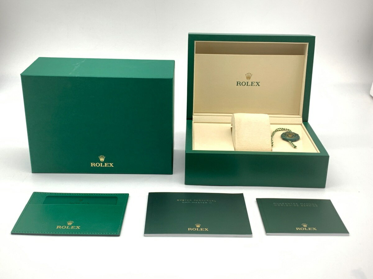 【中古】 【新品同様】 ロレックス(ROLEX) GMTマスターII ブラック 126713GRNR ステンレス/イエローゴールド JB 【1年保証】