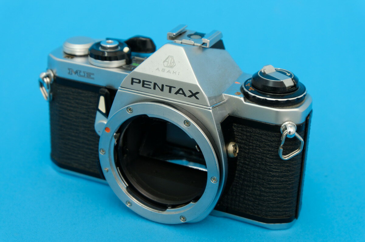 【中古】 【難あり品】 ペンタックス ME ボディ シルバー 【フィルムカメラ】