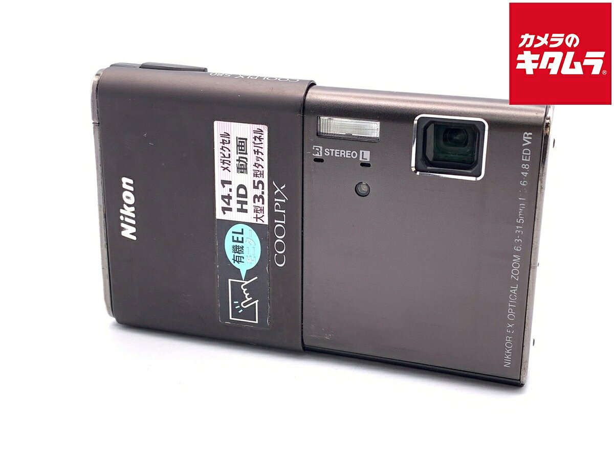 Rakuten - 【中古】 【並品】 ニコン COOLPIX S80 プラウドブラック 【コンパクトデジタルカメラ】