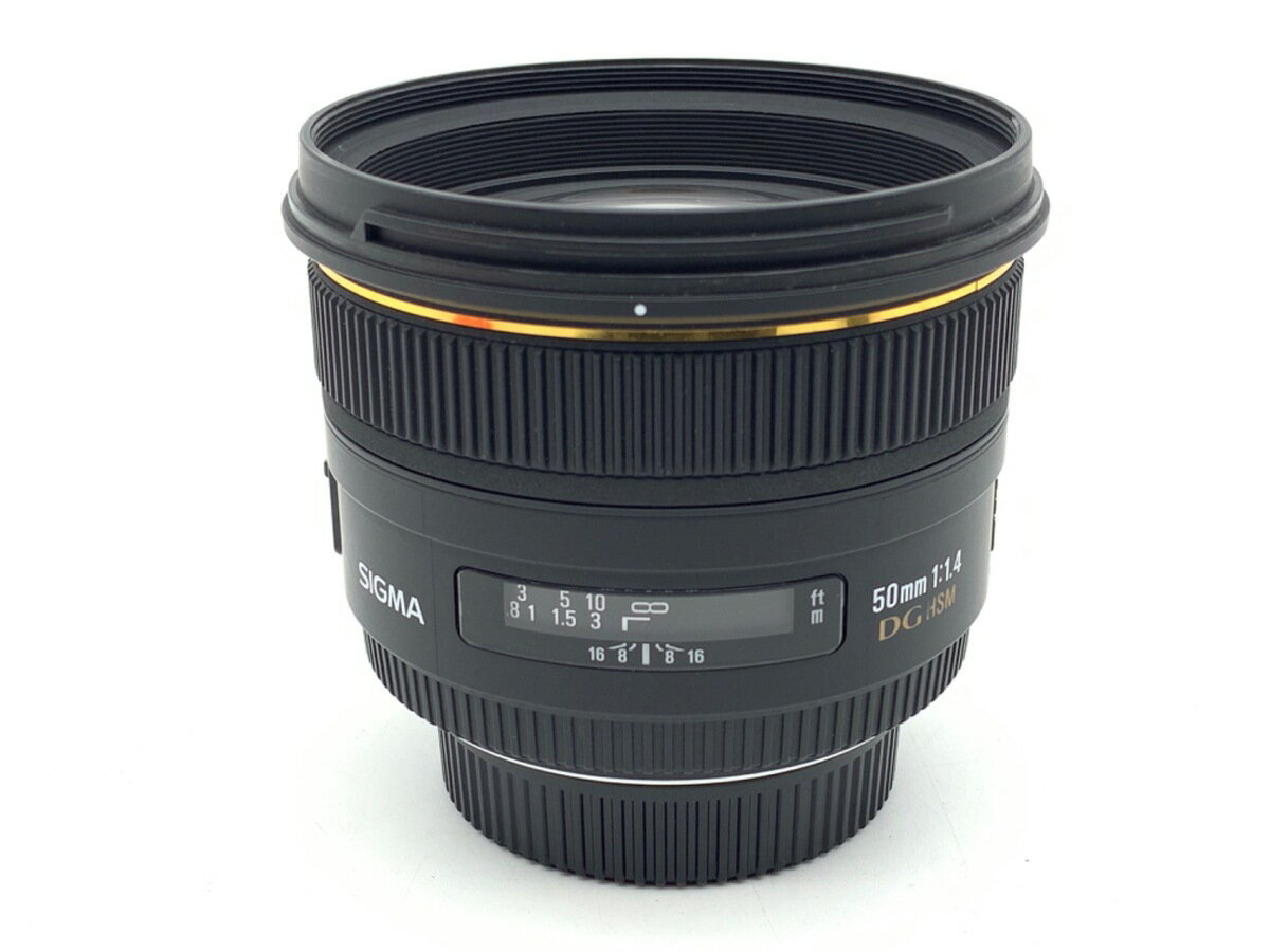 【中古】 【並品】 シグマ 50mm F1.4 EX DG HSM ニコン用 【交換レンズ】