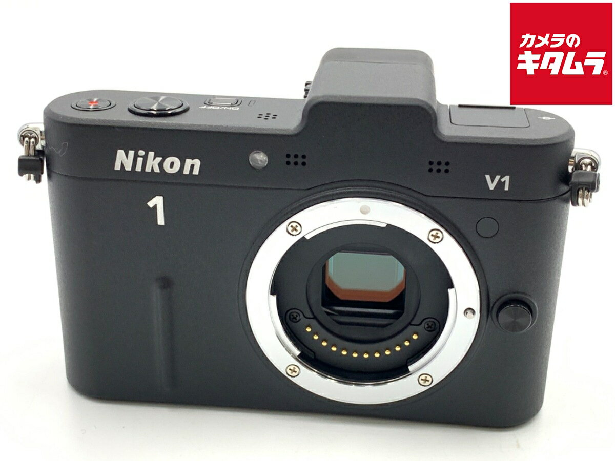 【中古】 【難あり品】 ニコン Nikon1 V1 ボディ ブラック 【ミラーレス一眼】