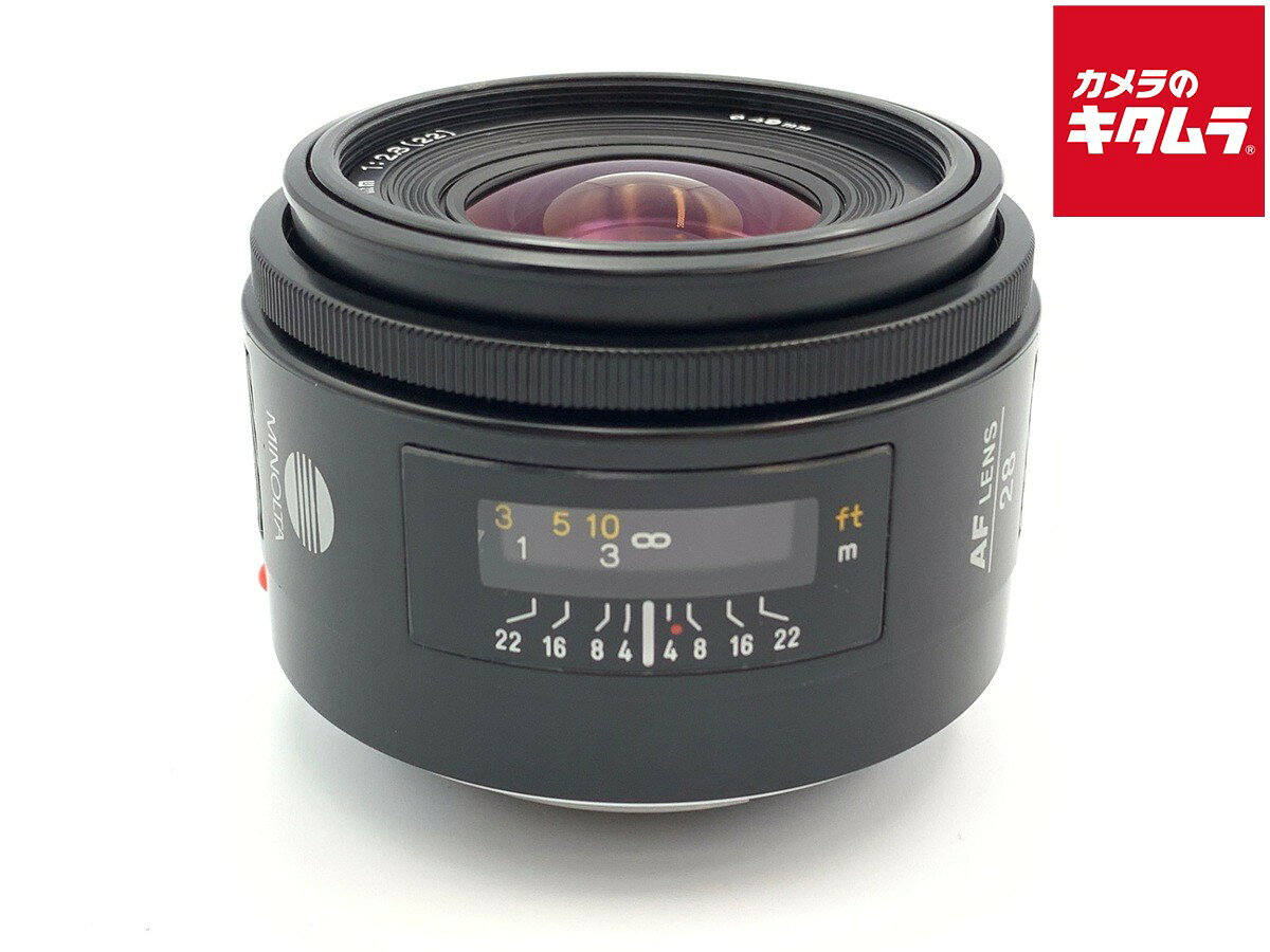 【中古】 【並品】 ミノルタ（MINOLTA）AF 28/2.8 【交換レンズ】