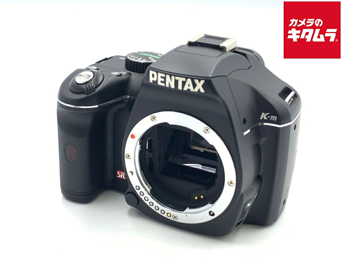 【中古】 【良品】 ペンタックス K-m ボディ ブラック 【フィルムカメラ】