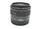 【中古】 【良品】 キヤノン EF-M15-45mm F3.5-6.3 IS STM グラファイト 【交換レンズ】