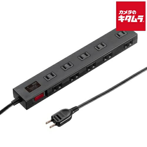Rakuten - サンワサプライ TAP-SP2110N-3BK 雷ガードタップ（10個口・3m・ブラック）