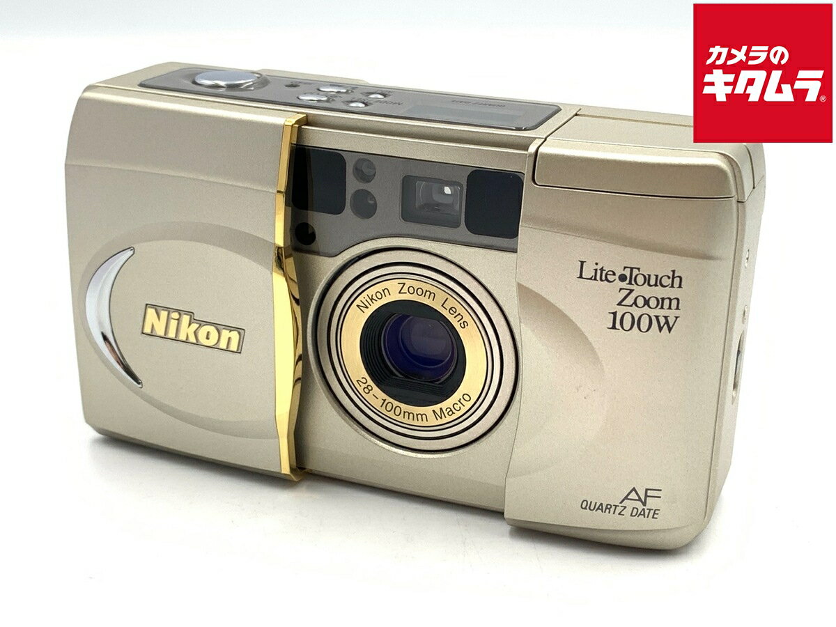 【中古】 【並品】 ニコン（Nikon）ライトタッチズーム 100W QD 【フィルムカメラ】