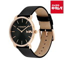コーチ レディース腕時計 ELLIOT 36 BK RG 黒革 14504381