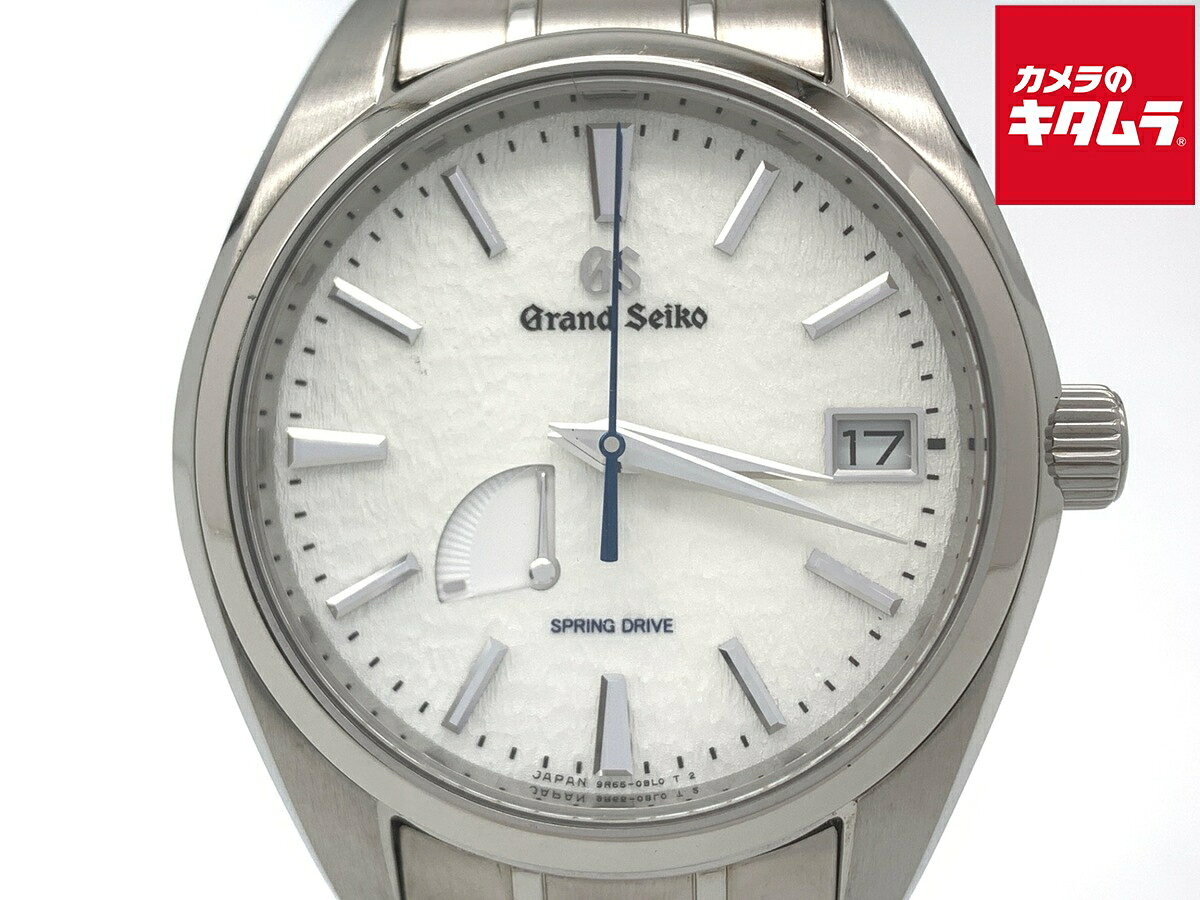 【中古】 【良品】 グランドセイコー スプリングドライブ ホワイト SBGA211/9R65-0AE0 チタン 【1年保証】