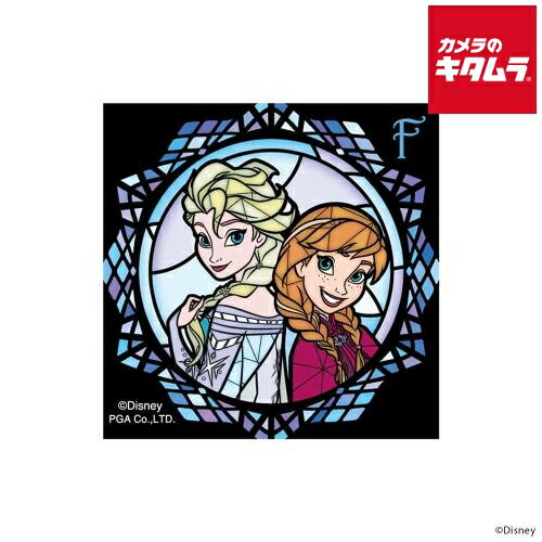 PGA PG-DSTK33FRZ ステンドグラス調 ステッカー アナと雪の女王 《納期未定》
