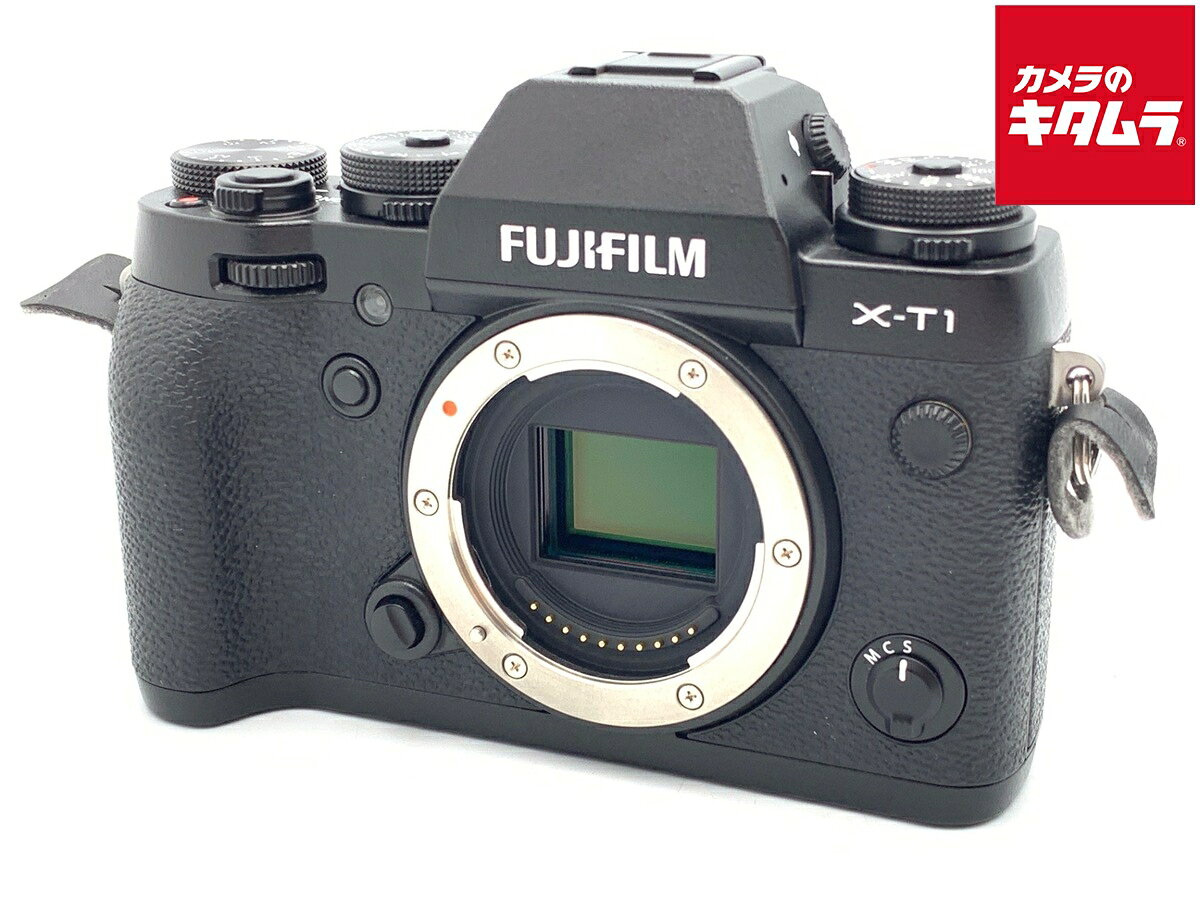 【中古】 【良品】 フジフイルム X-T1 ボディ ブラック 【ミラーレス一眼】 【6ヶ月保証】