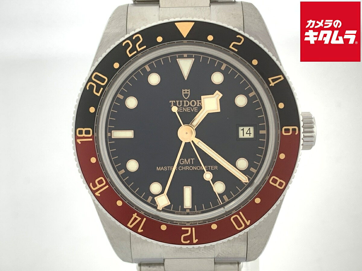 【中古】 【美品】 チューダー ブラックベイ GMT ブラック 7939G1A0NRU-0001 ステンレススティール 【1年保証】