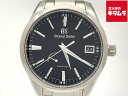 【中古】 【良品】 グランドセイコー ヘリテージコレクション スプリングドライブ ブラック SBGA301 ステンレススティール 【1年保証】