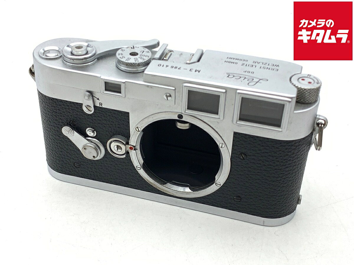 B124 Leica M3 後期 フィルムカメラ 1109番台 レンジファインダー ライカ『LEICA M3ブラックペイント』#1097784 35mmフィルム Mマウント