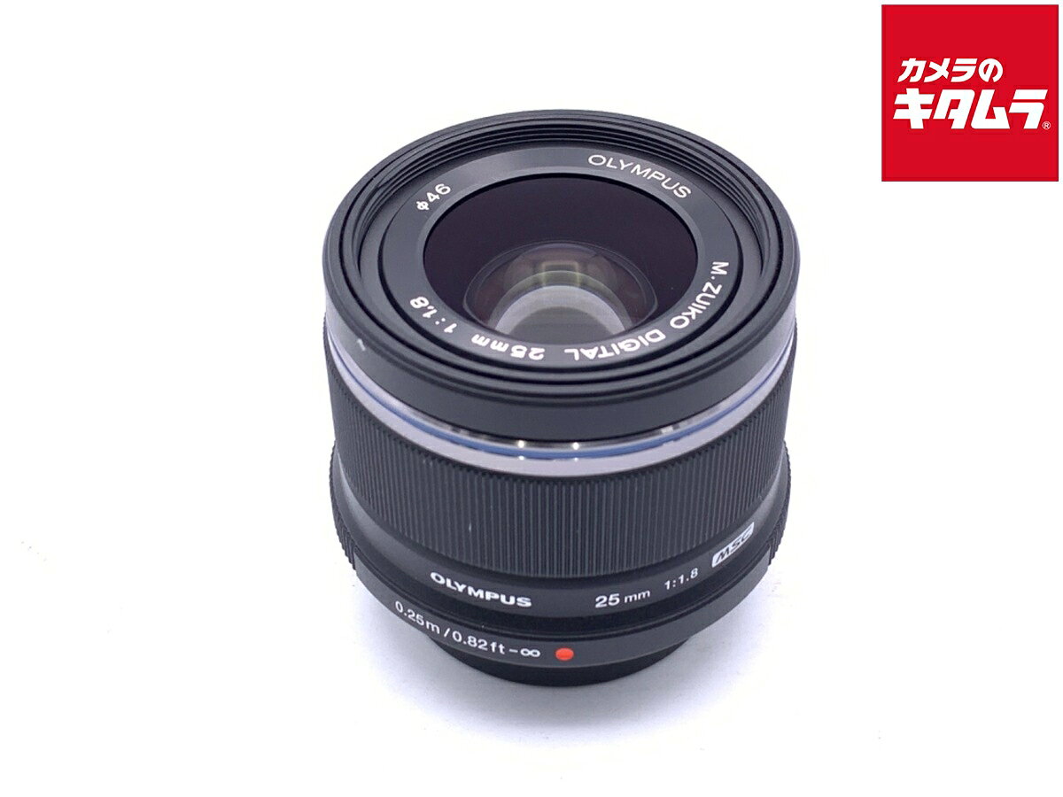 【中古】 【良品】 オリンパス M.ZUIKO DIGITAL 25mm F1.8 ブラック 【交換 ...