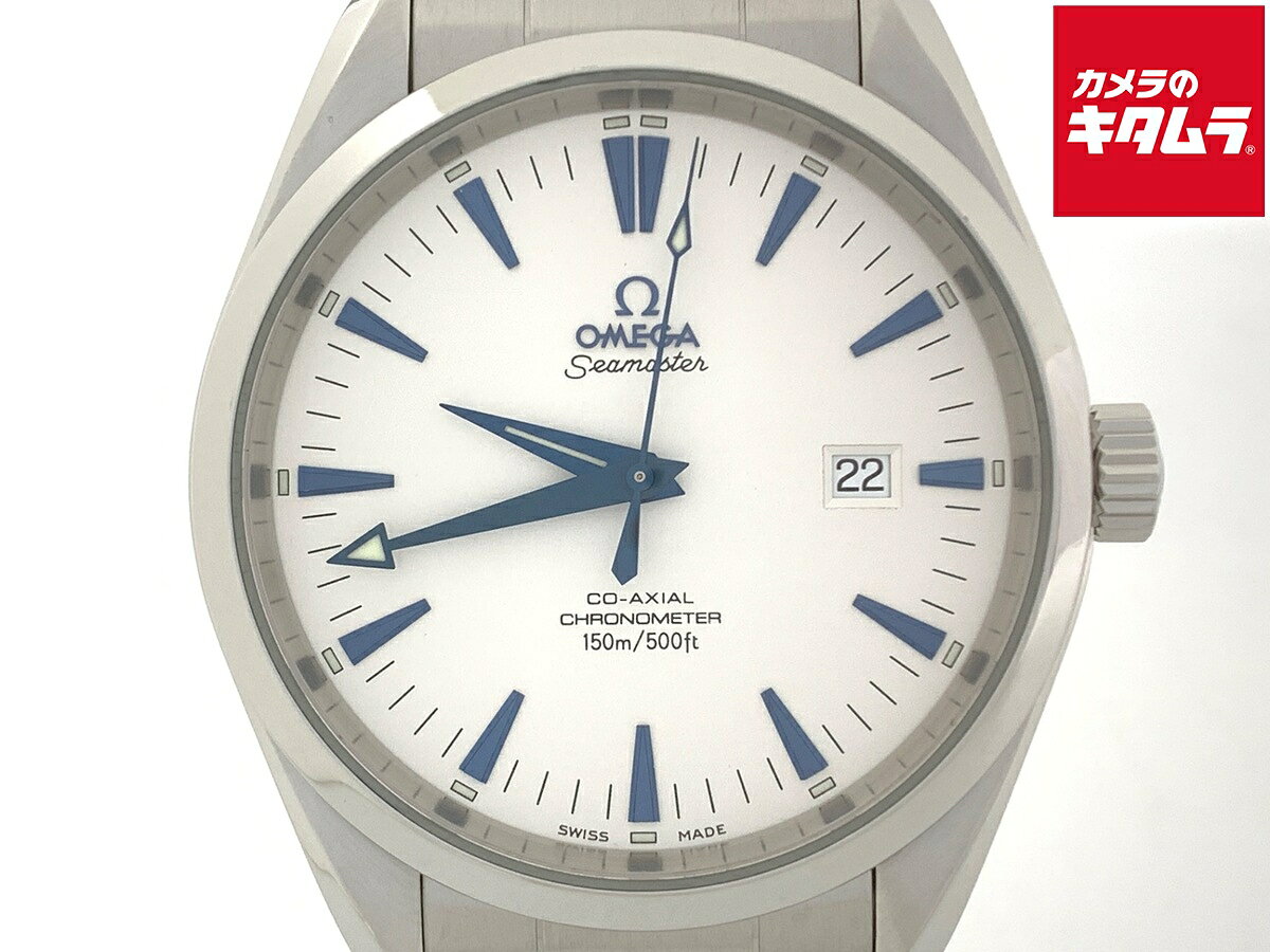 【中古】 【良品】 オメガ(OMEGA) シーマスター アクアテラ ホワイト 2502.33 ステンレススティール 【1年保証】
