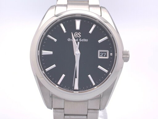 【中古】 【良品】 グランドセイコー クォーツ ブラック SBGV223/9F82-0AF2 ステンレススティール 【1年保証】 【中古】 【良品】 グランドセイコー クォーツ ブラック SBGV223/9F82-0AF2 ステンレススティール 【1年保証】
