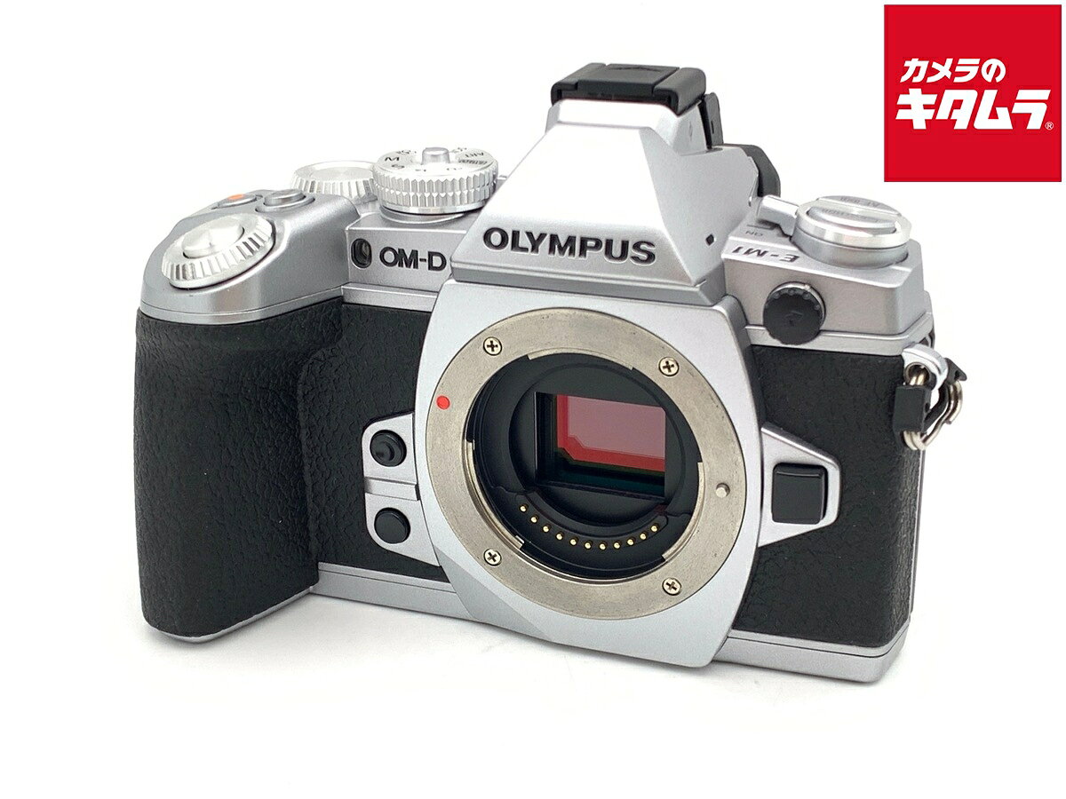 【中古】 【美品】 オリンパス OM-D E-M1 ボディ シルバー 【ミラーレス一眼】 【6ヶ月保証】