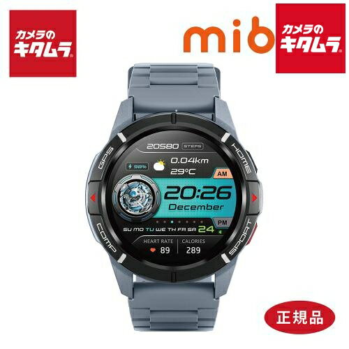 mibro スマートウォッチ GS Active SP380010-C09 グレー 【正規品】 mibro スマートウォッチ GS Active SP380010-C09 グレー 【正規品】