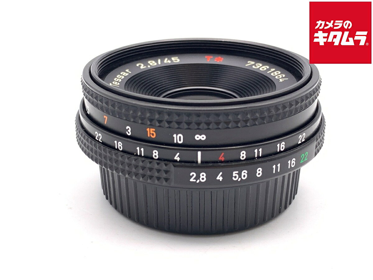 【中古】 【良品】 コンタックス RTSテッサー 45/2.8 MM(J) 【交換レンズ】 【6ヶ月 ...