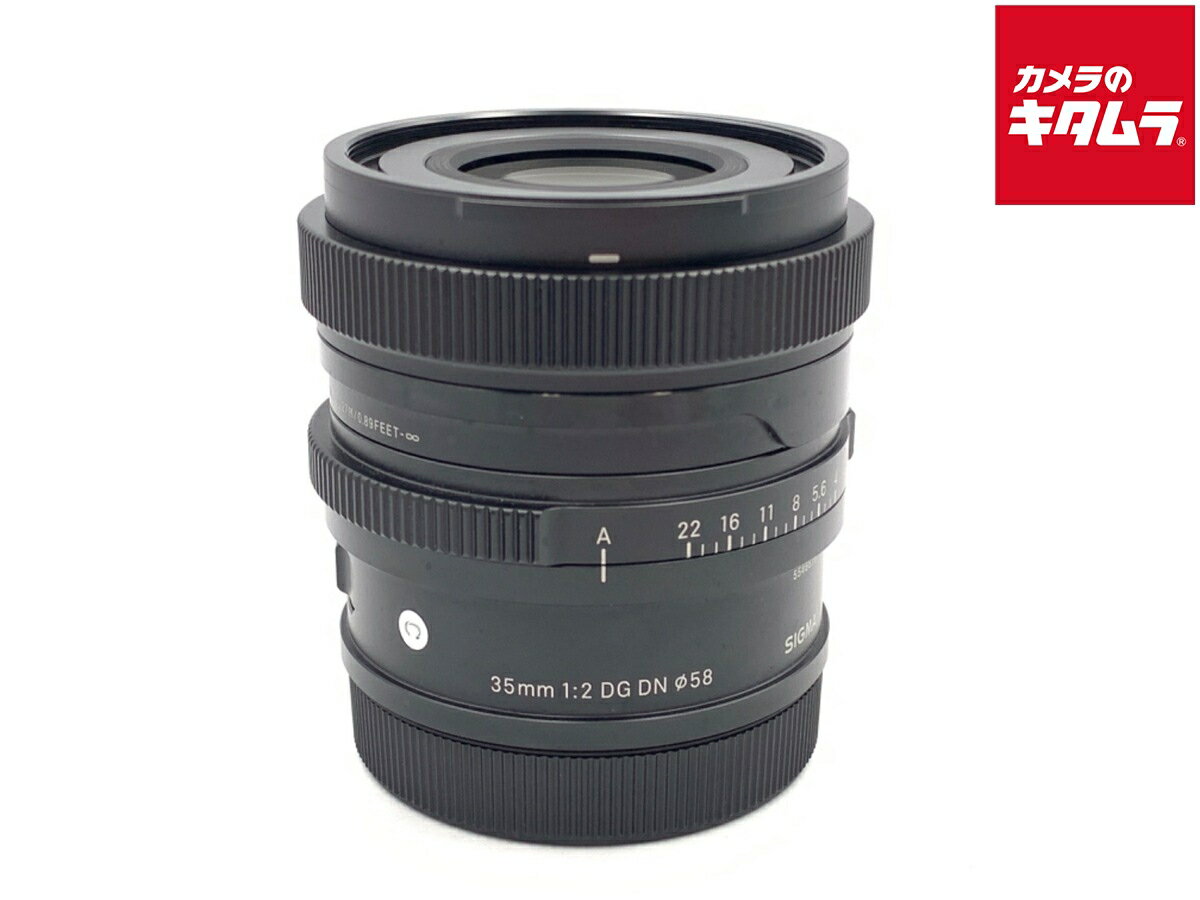 【中古】 【良品】 シグマ 35mm F2 DG DN Contemporary ライカL用 【交換 ...