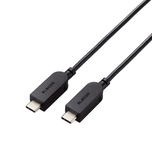 エレコム MPA-CCSW12BK スイング式USB Type-C to USB Type-Cケーブル 1.2m ブラック