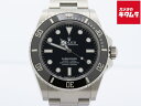 【中古】 【新品同様】 ロレックス(ROLEX) サブマリーナー ブラック 124060 ステンレス 【1年保証】