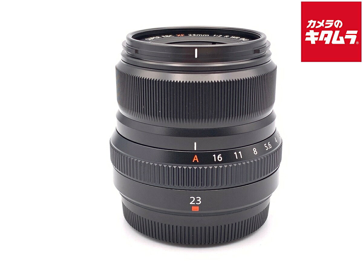 【中古】 【美品】 フジフイルム XF23mm F2 R WR ブラック 【交換レンズ】 【6ヶ月保証】
